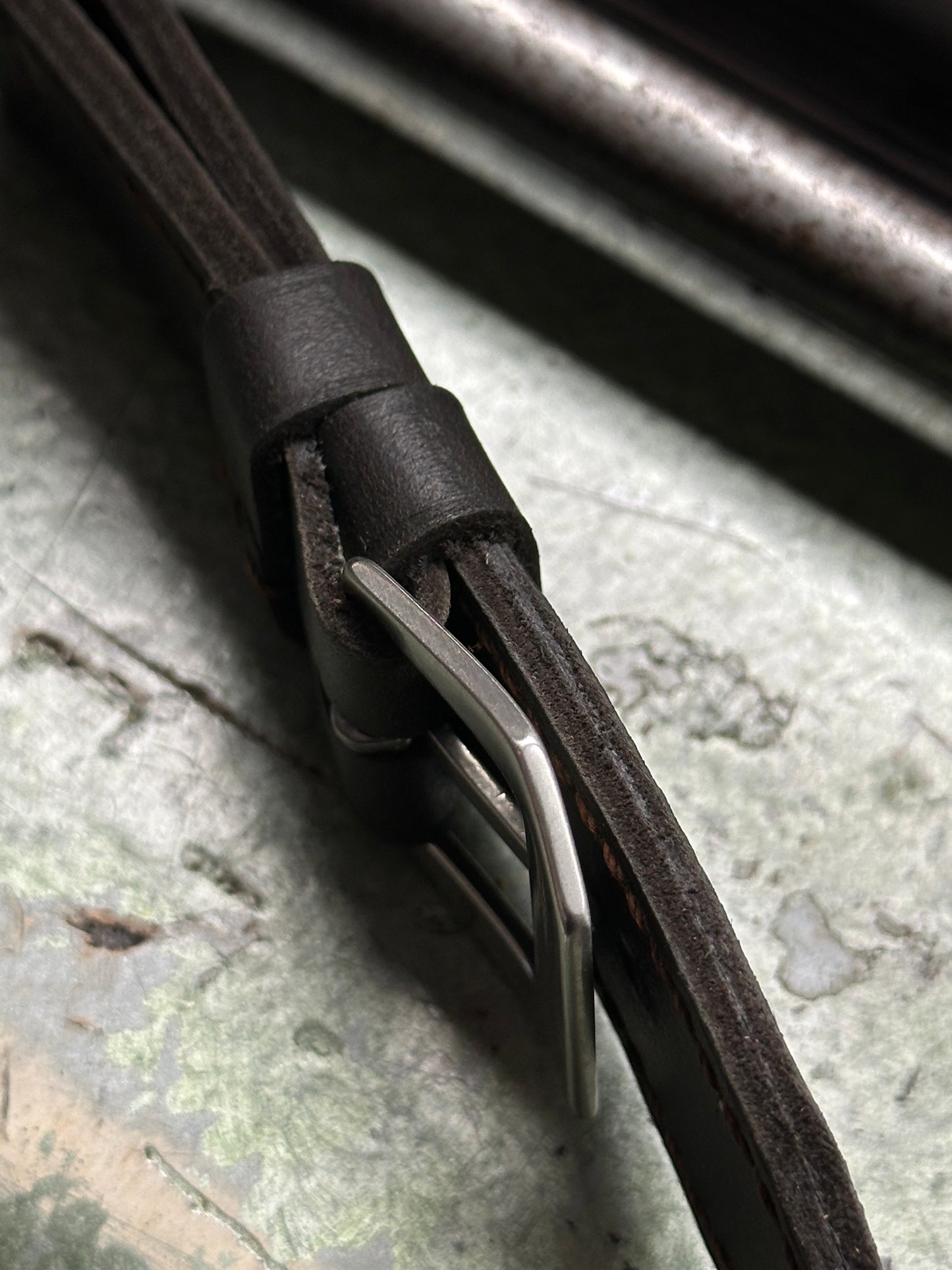 DARK BROWN Vintage style [sanders] strap