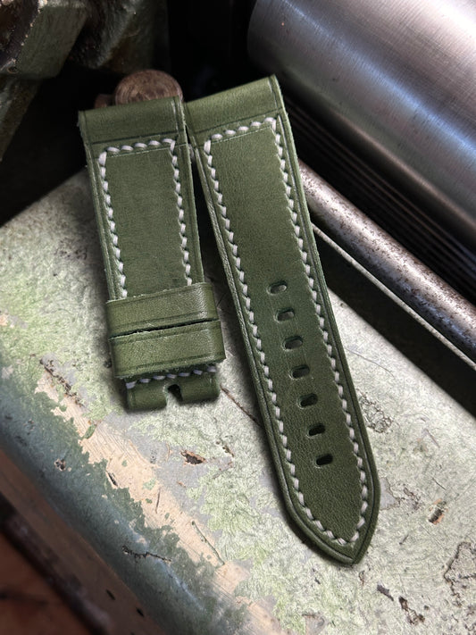 FLOTTIGLIA VERDE - WHITE [sanders] strap W: 24/22 L: 120/75 T: 3,2mm