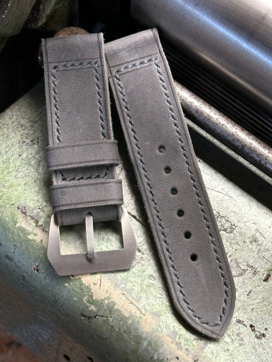 ACCIAIO GRIGIO Vintage style [sanders] strap